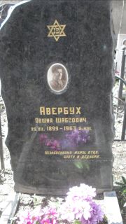 Авербух Овшия Шабсович, Москва, Востряковское кладбище