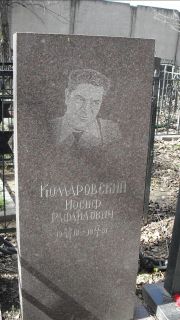 Комаровский Иосиф Рафаилович, Москва, Востряковское кладбище