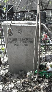 Вишневский Янкель Лейбович, Москва, Востряковское кладбище