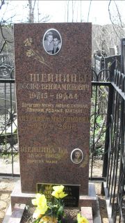 Шейнин Иосиф Вениаминович, Москва, Востряковское кладбище