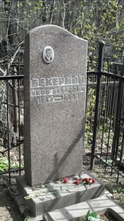 Бекерман Яков Лейбович, Москва, Востряковское кладбище