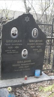 Шведкий Беньямин Абрамович, Москва, Востряковское кладбище