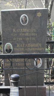 Каганович Ида Израилевна, Москва, Востряковское кладбище