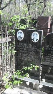 Семенова Александра Ивановна, Москва, Востряковское кладбище