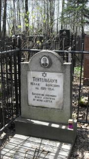 Тейтельбаум Исаак Борисович, Москва, Востряковское кладбище