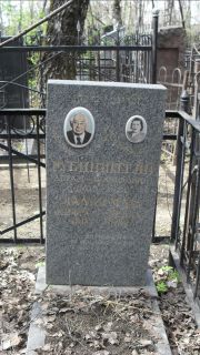 Рубинштейн Абрам Иосифович, Москва, Востряковское кладбище
