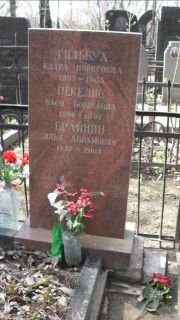 Пекелис Бася Борисовна, Москва, Востряковское кладбище