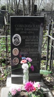 Родимова Любовь Яковлевна, Москва, Востряковское кладбище
