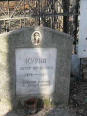 Курис Эстер Израилевна, Москва, Востряковское кладбище