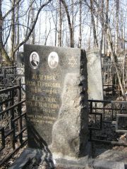 Железняк Этля Гершковна, Москва, Востряковское кладбище