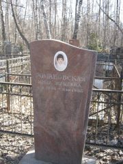 Романовская Инна Юрьевна, Москва, Востряковское кладбище