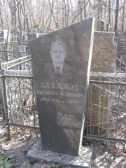 Алхазов Хананиль Исакович, Москва, Востряковское кладбище