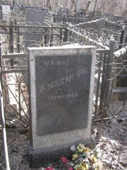 Жмудяк Р. Э., Москва, Востряковское кладбище