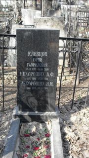 Нехороших А. Ф., Москва, Востряковское кладбище