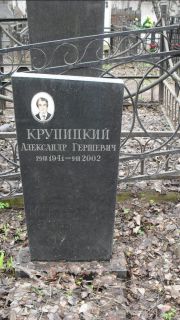 Крупицкий Александр Гершевич, Москва, Востряковское кладбище