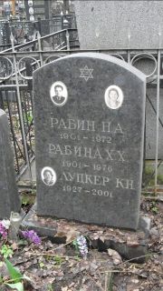 Рабина Х. Х., Москва, Востряковское кладбище