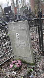 Островская Вера Родионовна, Москва, Востряковское кладбище