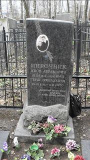 Мирончик Яков Абрамович, Москва, Востряковское кладбище