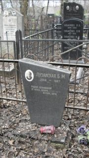 Лузанская Б. М., Москва, Востряковское кладбище