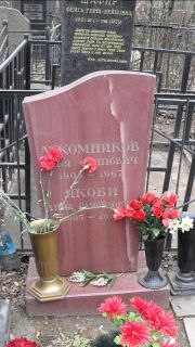 Якоби Дина Самойловна, Москва, Востряковское кладбище