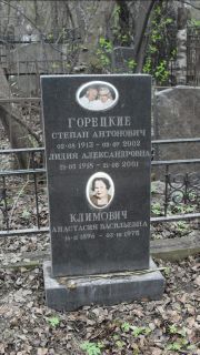 Климович Анастасия Васильевна, Москва, Востряковское кладбище
