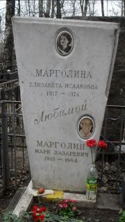 Марголина Елизавета Исааковна, Москва, Востряковское кладбище