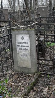 Зихерман Гита Давыдовна, Москва, Востряковское кладбище