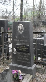 Абрамович Исаак Ильич, Москва, Востряковское кладбище
