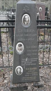 Будник Хаим Захарович, Москва, Востряковское кладбище