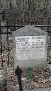 Драновский Арон Семенович, Москва, Востряковское кладбище