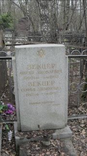 Зекцер Овсей Яковлевич, Москва, Востряковское кладбище