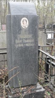 Гинцберг Анна львовна, Москва, Востряковское кладбище