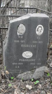 Родицкий С. Я., Москва, Востряковское кладбище