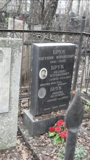 Брук Евгений Израилевич, Москва, Востряковское кладбище