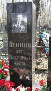 Луппов Олег Александрович, Москва, Востряковское кладбище