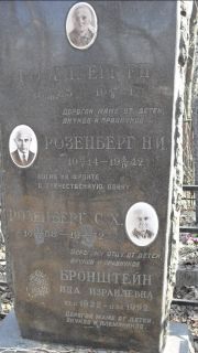 Розенберг Г. И., Москва, Востряковское кладбище