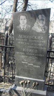 Юрис Фрима Зельмановна, Москва, Востряковское кладбище