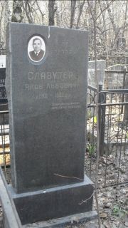 Славутер Яков Львович, Москва, Востряковское кладбище