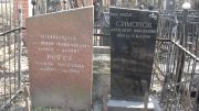 Симонов Александр Николаевич, Москва, Востряковское кладбище