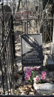 Левитин Матвей Моисееевич, Москва, Востряковское кладбище