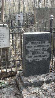 Вайнберг Илья Бениаминович, Москва, Востряковское кладбище