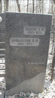 Бронштейн А. М., Москва, Востряковское кладбище