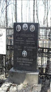 Крупицкий Исаак Пинхусович, Москва, Востряковское кладбище