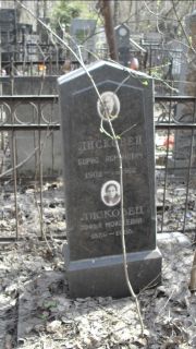 Лисковец Борис Абармович, Москва, Востряковское кладбище