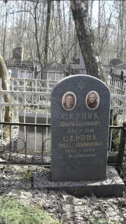 Серпик Шевель Абрамович, Москва, Востряковское кладбище