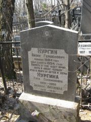 Хургина Гита Соломоновна, Москва, Востряковское кладбище