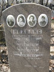 Нехелис Александр Львович, Москва, Востряковское кладбище