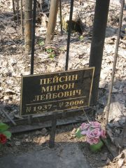 Пейсин Мирон Лейбович, Москва, Востряковское кладбище