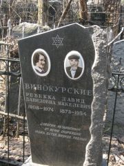 Винокурский Давид Янкелевич, Москва, Востряковское кладбище