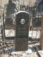 Каем Вера Юрьевна, Москва, Востряковское кладбище